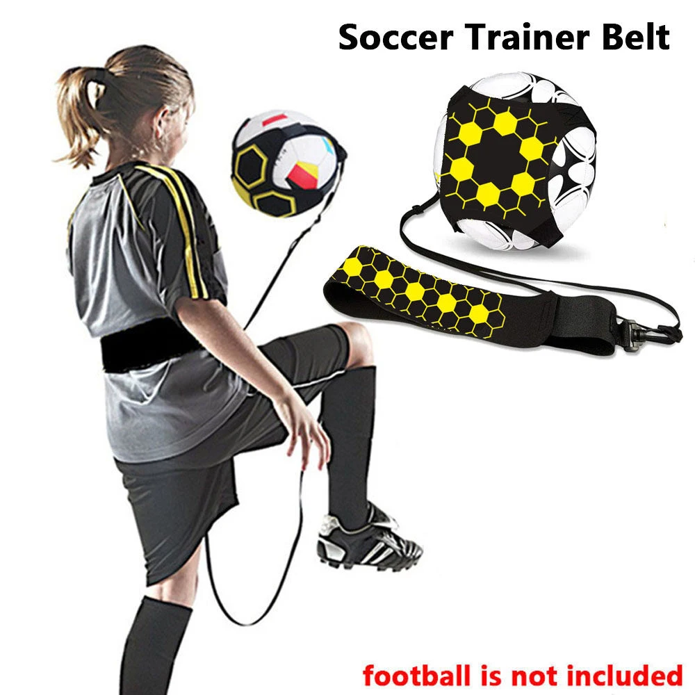 Soccer Training Belt, Solo Soccer Practice Trainer Adjustable Practice Belt, Football Practice Belt Soccer Kick Train Equipment