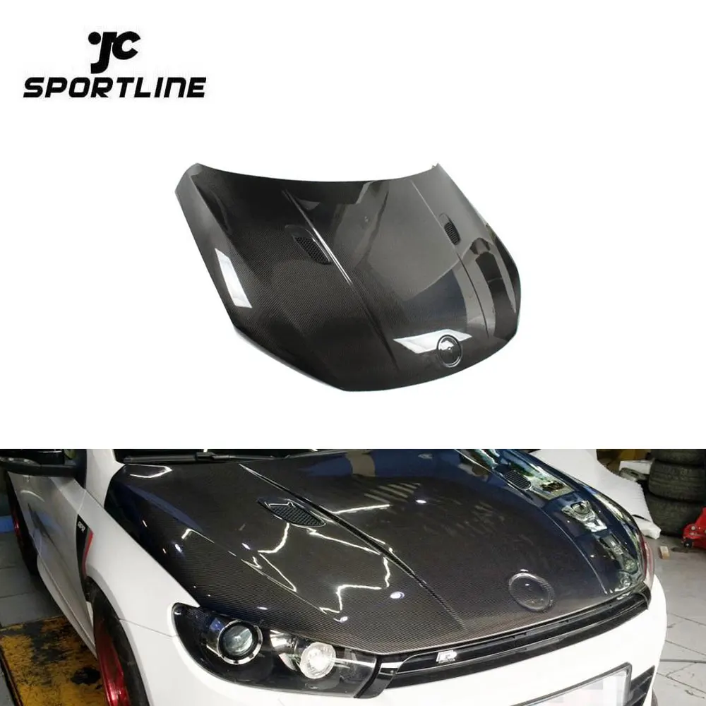

Carbon Fiber for VW Scirocco Auto Car Engine Hoods Bonnets