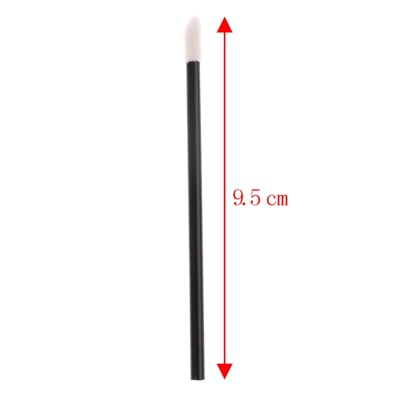 100 قطعة فرش الشفاه المتاح التجميل الشفاه فرشاة أحمر الشفاه لامعة الصولجانات الأنظف قضيب عينيه الفم فرشاة للمكياج أداة