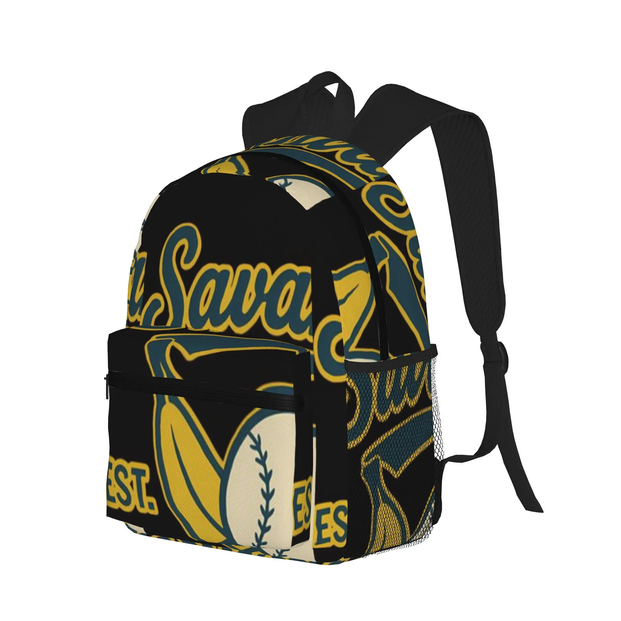 Savannah Baseball Est 2016  Casual Backpack for Students and Adults Student