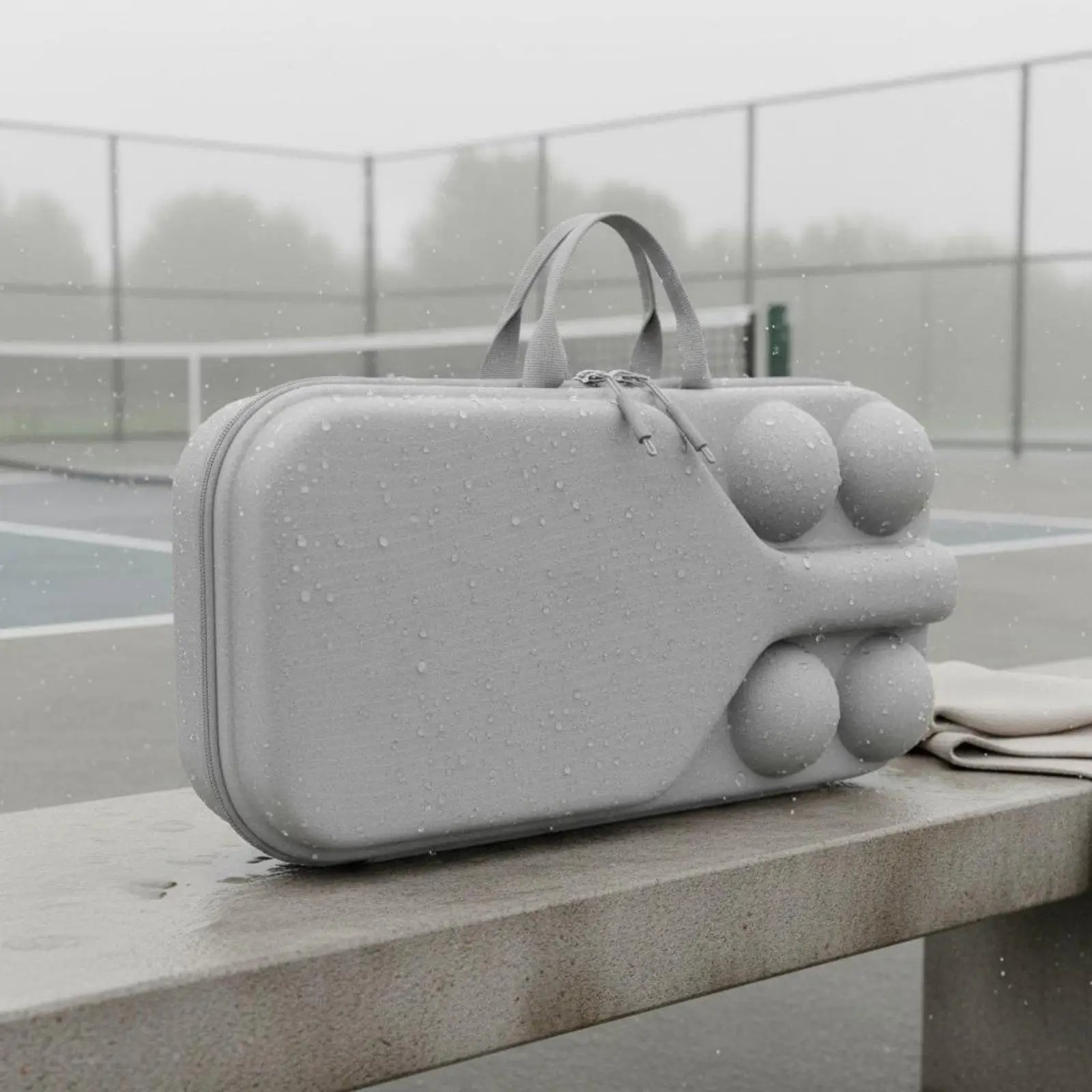 Waterproof Storage Case Durable Racket Bag Paddle Cover Tennis and Racquet Sports Bags for Pickleball and Table Tennis