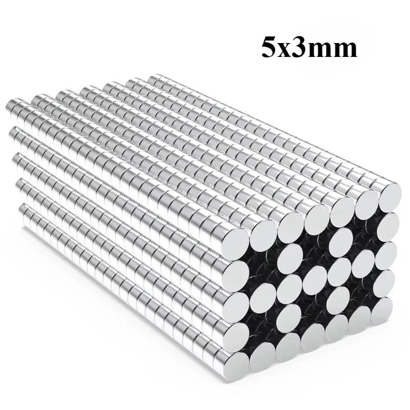 5x3mm N35 Super Strong Neodymium Magnet Round NdfeB Powerful Permanent Magnetic imanes Refrigerator Magnets