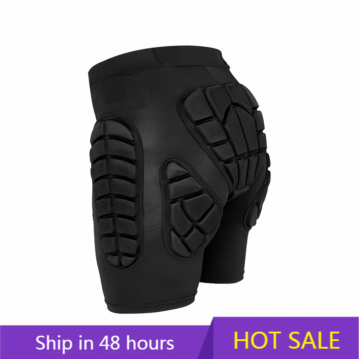 

POWER LEAP Impact Gear Crash Pad 3D Hip Protection EVA Butt Pads Skiing Protective Shorts for Skating Snowboarding Skateboarding