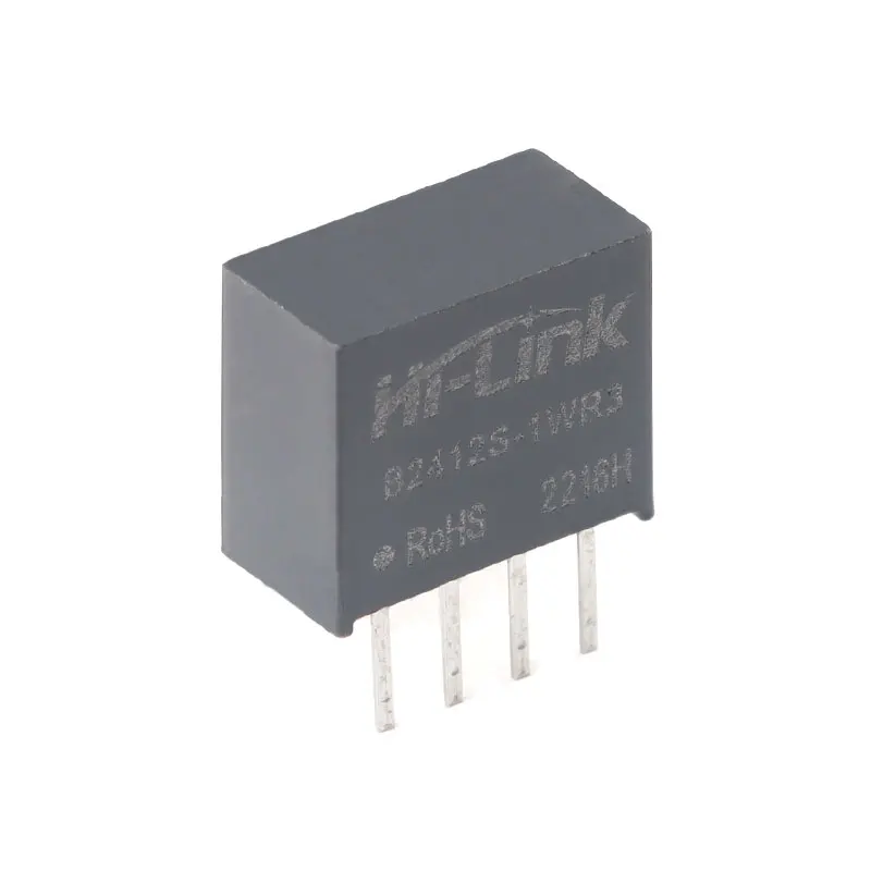 2pcs DC-DC Isolated Power Module HLK-B2405S-1WR3 HLK-B2412S-1WR3 HLK-1D2424AH 1W 24V to 5V 12V 24V Converter Voltage Transformer