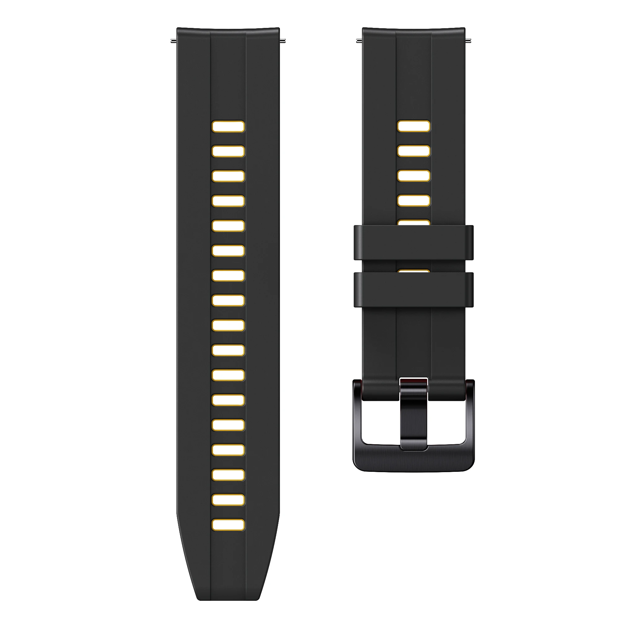 22mm Strap For Huawei GT 2 3 46mm WristStrap For Huawei Watch3 GT2 Pro GT2e Magic2 Silicone Bracelet Football Pattern Band image 5