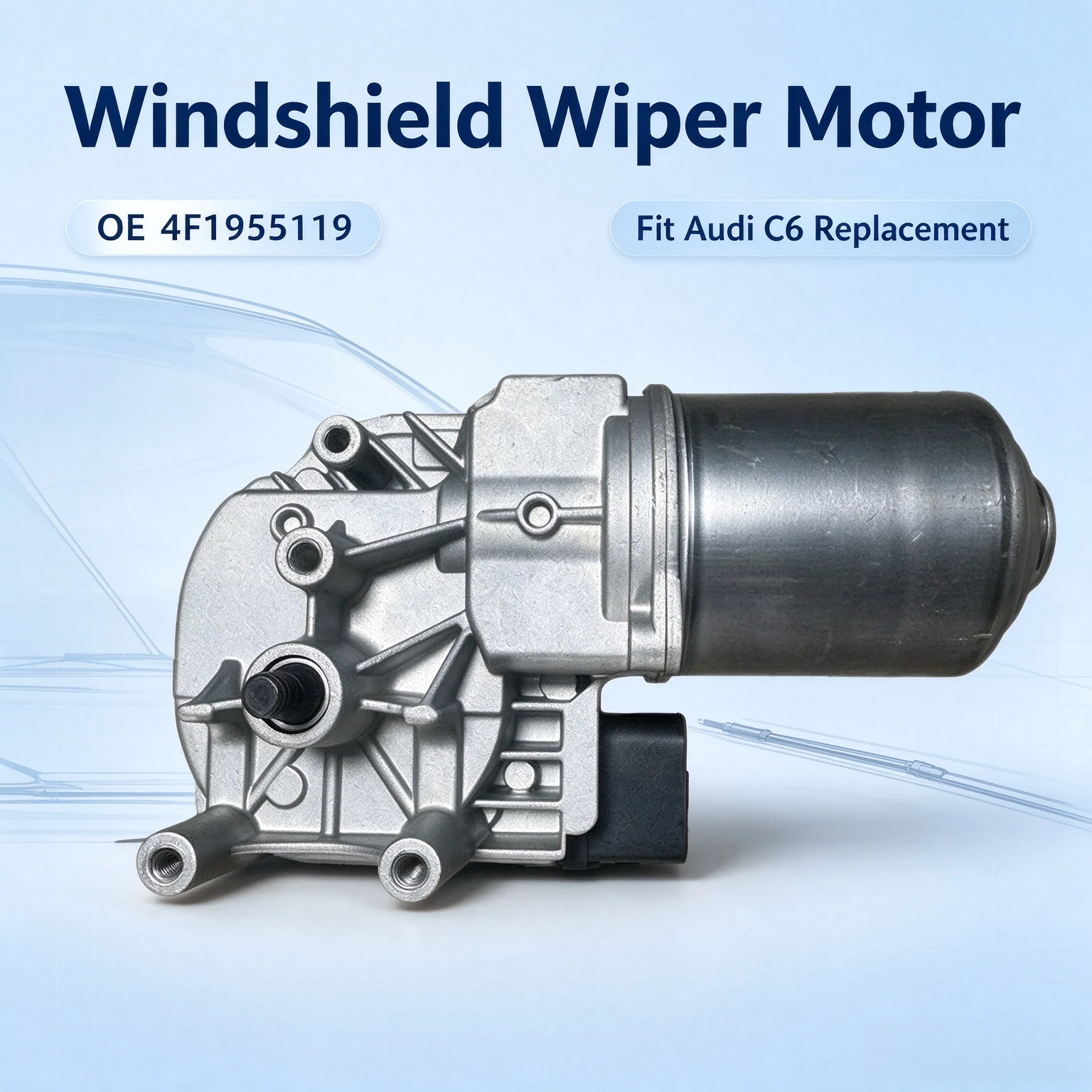 Car wiper motor for Audi C6 4F1955119 car wiper drive motor accessories