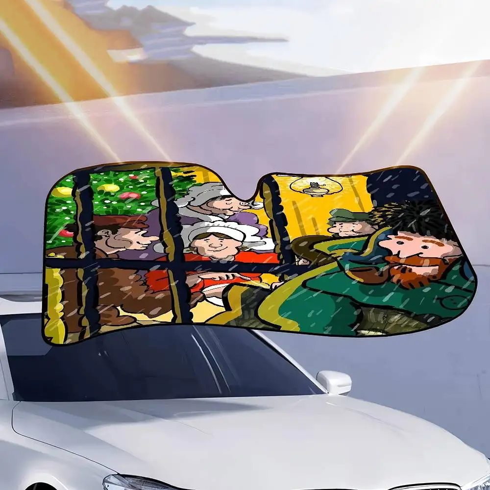 Couverture de fenêtre de décoration de voiture imprimée Van Gogh célèbre, pour voitures, camions et SUV, pare-brise, pare-soleil, cadeau pour elle ou lui