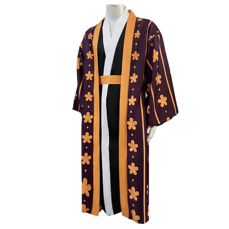 2025 Aate King et Kingdom of COS Peignoir Kimono, Combinaison Japonaise Trafalgar Rocosplay