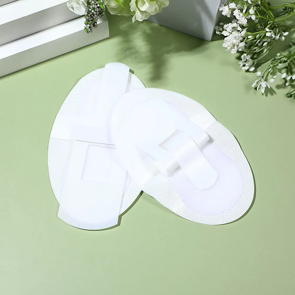 

8 pcs Catheter Fixation Stickers Non-Woven Breathable Skin-Friendly Adhesive Tape For Urinary Tube Legband Stabilization Device