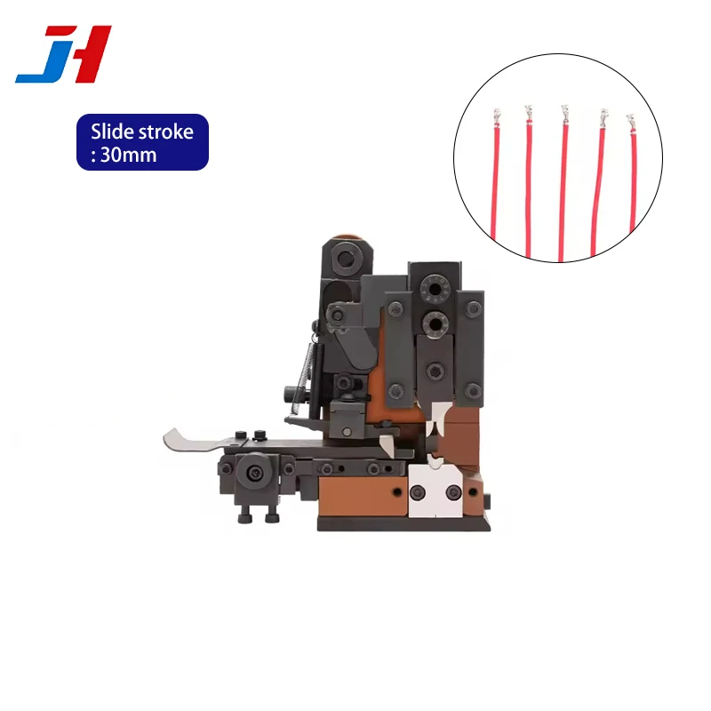 JH-09H010 Horizontal Crimping Die 30mm Stroke & High Precision for Multiple Terminal Types & Custom Blades
