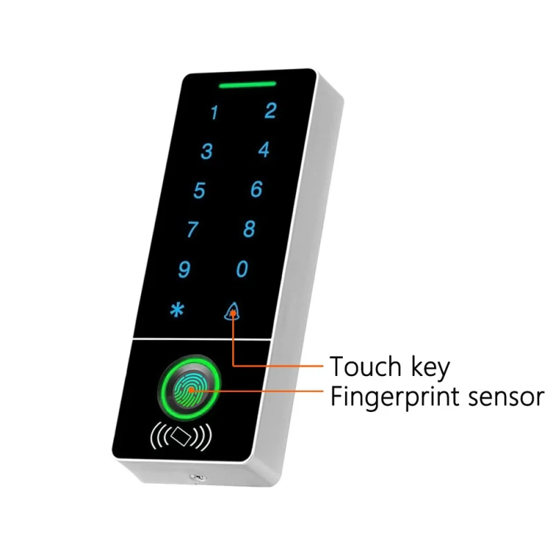 

Cheap Digital Smart Finger Print Reader Rfid Access Control Door Lock With Fingerprint Card Password Standalone Access Control