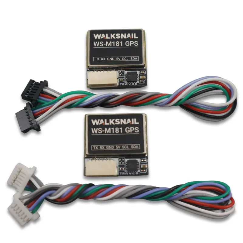 Walksnail WS-M181 GPS M10 GNSS BUILT-IN QMC5883 Compass Ceramic Antenna for RC Airplane FPV Freestyle Long Range DIY Parts Drone