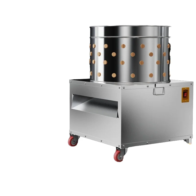 

Turbo automatic commercial poultry plucking machine new 220 volt motor chicken, duck and goose slaughtering equipment