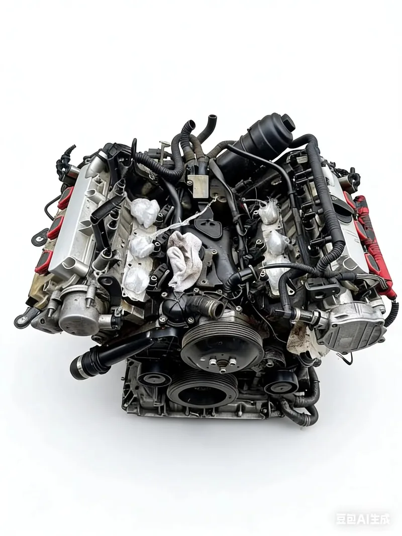 Q5 Q3 A4 A5 A6 A8 Touareg Engine CAL EA837 EA839 Engine Assembly Powertrain Fuel Engine Crankcase Fuel Pan Fuel Injector
