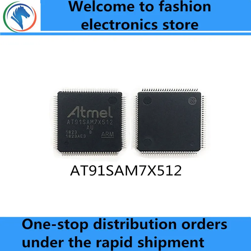 1 Pieces AT91SAM7X512B-AU LQFP-100 AT91SAM7X512B Brand New Original Chip