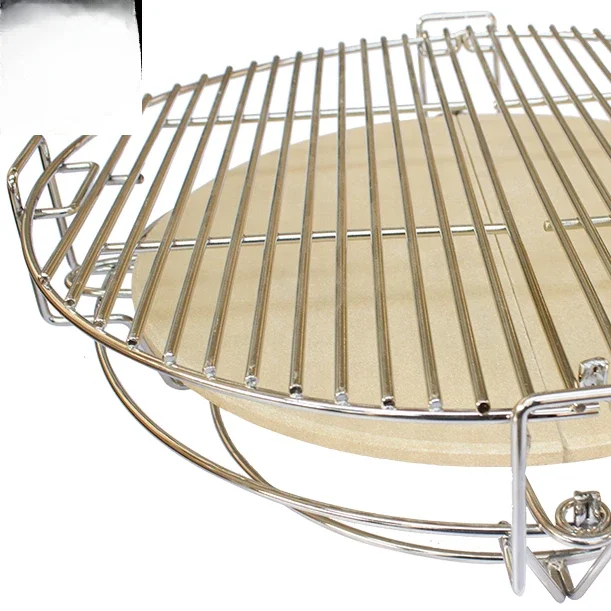 Grille de barbecue en acier inoxydable, grillage, pièces Kamado, outil de synchronisation et de conquage, système de cuisson, accessoire