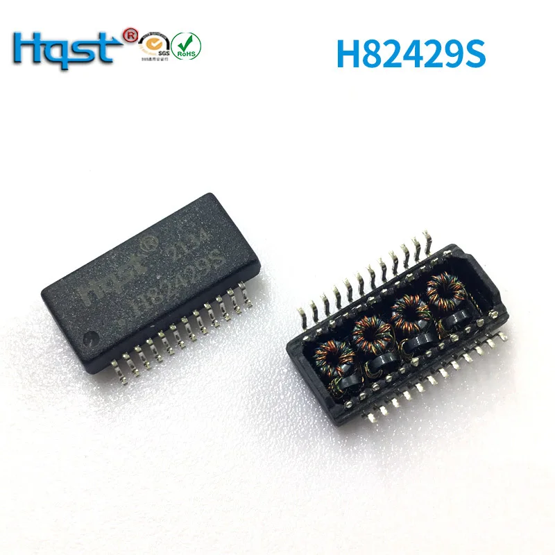 H82429S/Sg24015g/24pin/ultra-thin Gigabit Network/LAN/Ethernet Pulse/isolation/filter/module/transformer in Switch/router/hub