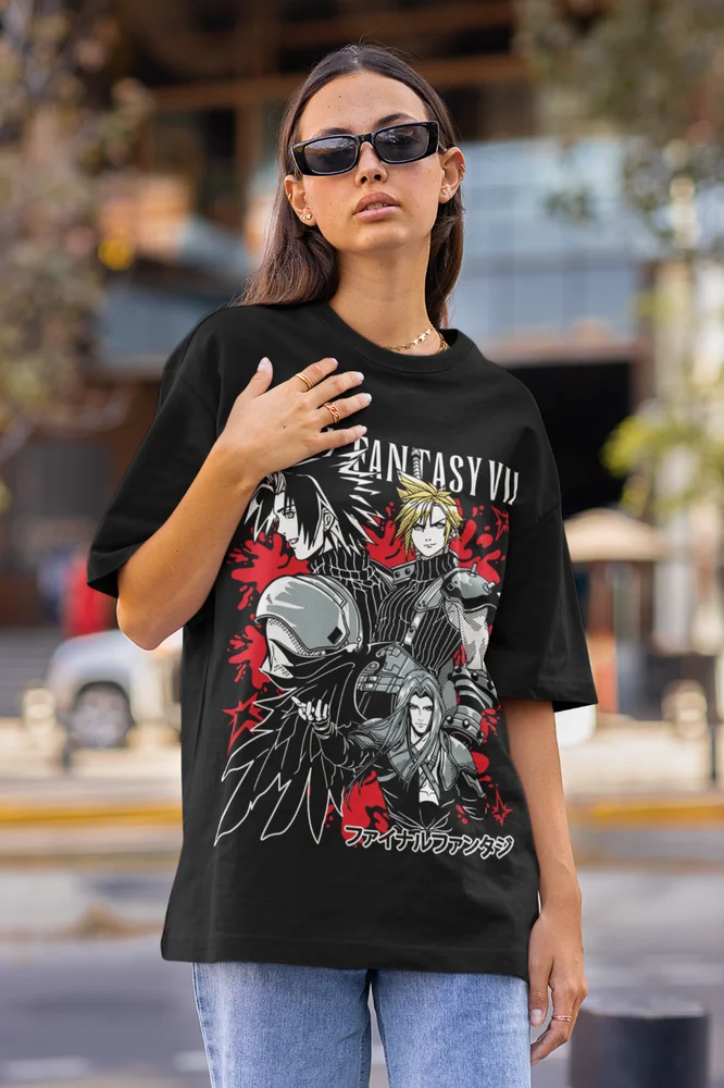 Final Fantasy VII Rebirth T-Shirt Vintage Retro Final Fantasy 7 Rebirth Shirt