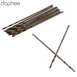 Dophee 10Pcs 0,6mm Twist Bohrer Hss Hss Bohrer Bit Set Micro Gerade Schaft Holz Bohren werkzeuge Elektrische Bohrer