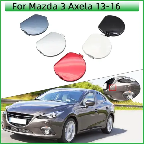 앞 범퍼 견인 후크 커버 캡 For Mazda 3 Axela Sedan 2013 2014 2015 2016 Tow Hooking Trailer Eye Lid Hauling Garnish