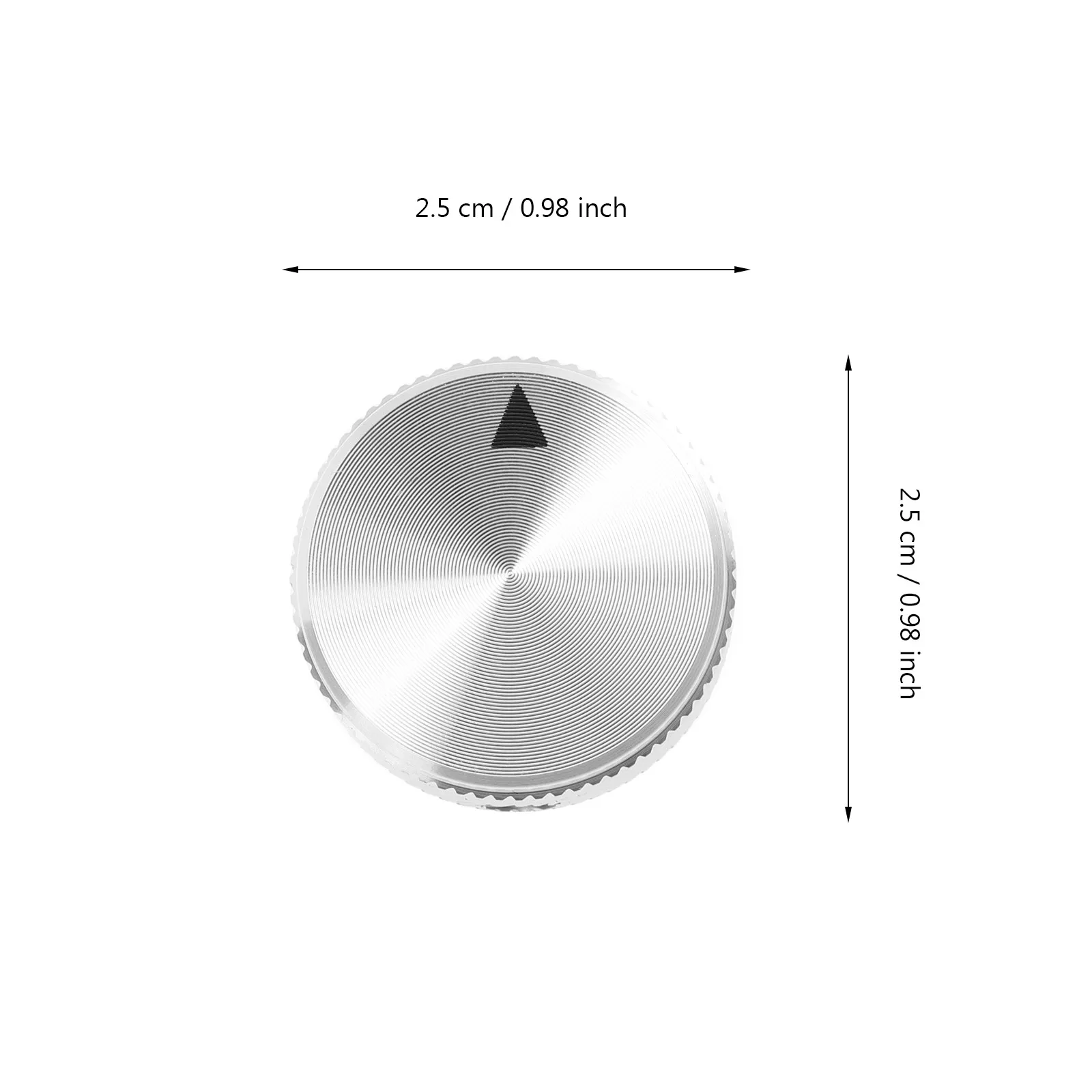 2 Pcs Speaker Knob Replacement for Amplifier Volume Bass Guitar Control – Durable Special Design