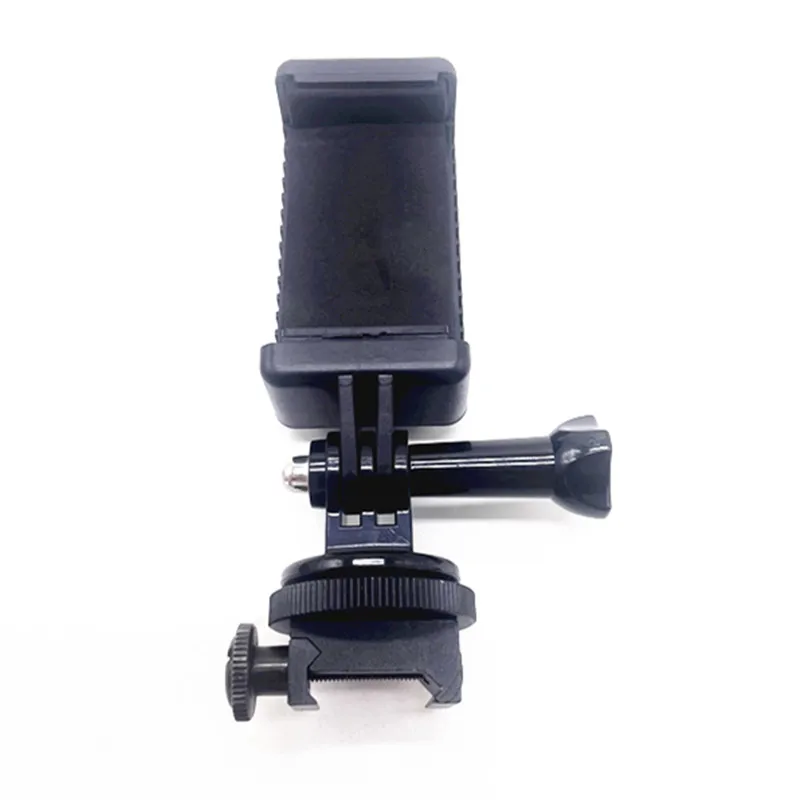 Picatinny Waver 레일 마운트 어댑터(전화 마운트 홀더 포함) Gopro iphone과 호환되는 스마트폰 액션 카메라