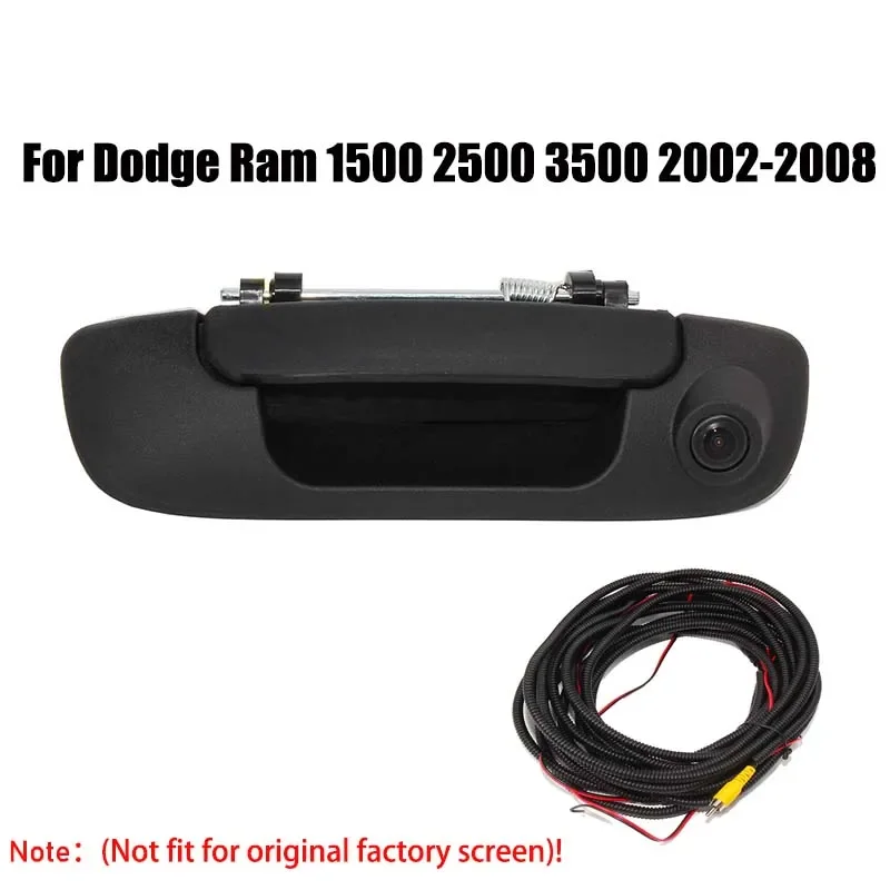 Car Accessories Trunk Handle With Reversing Wide-angle Camera For Dodge Ram 1500 2500 3500 2002-2008 Exterior Replacement Parts