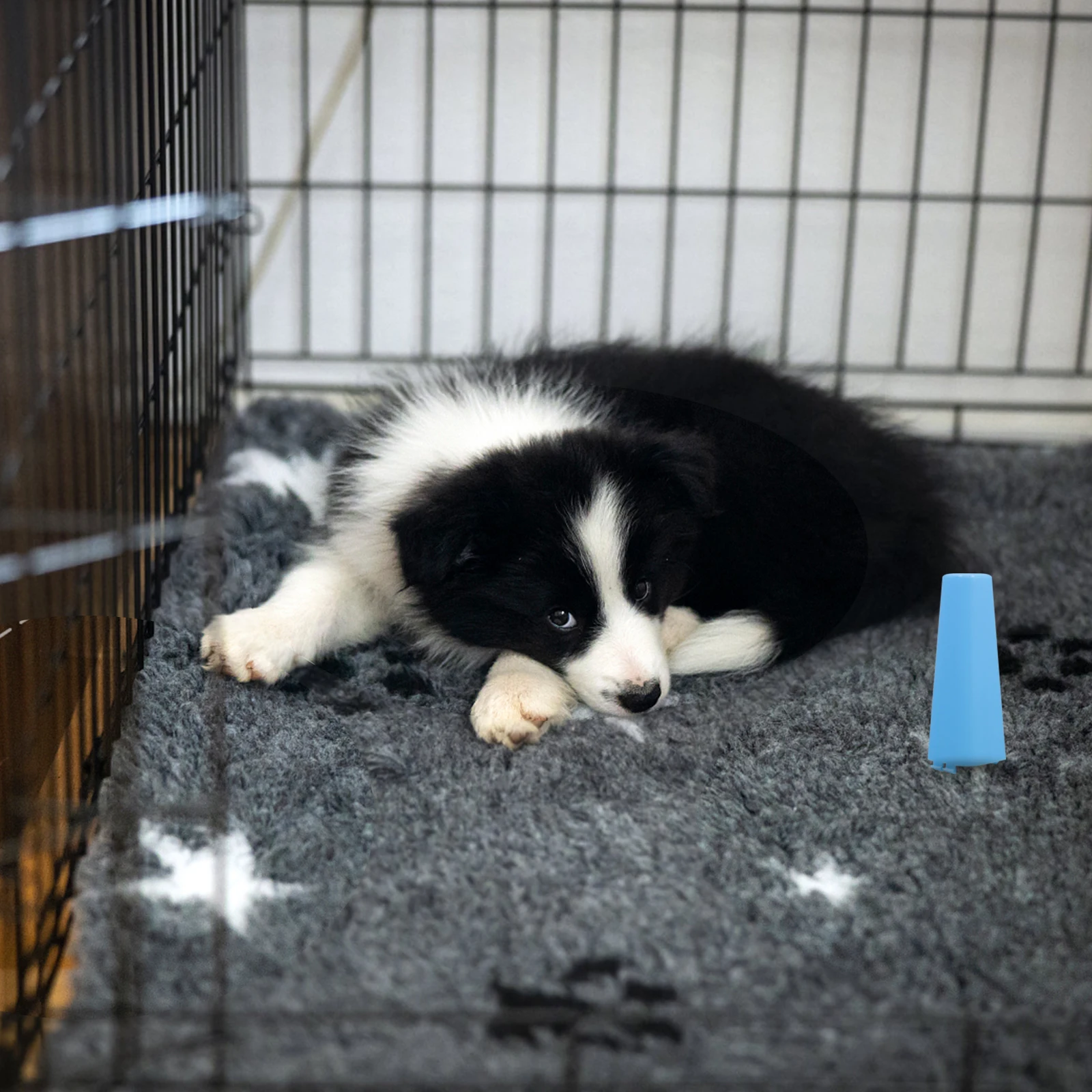 

1pc Pet Potty Training Post Dog Toilet Accessory Secure Clip Durable Indoor Puppy Litter Box Column Small Breeds Easy Clean