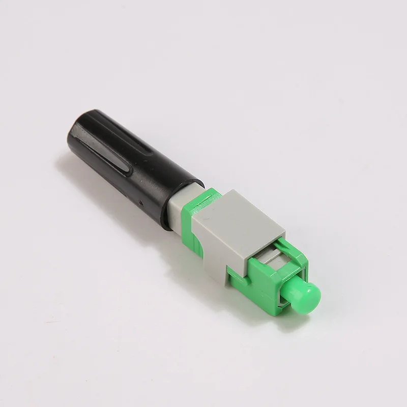 100PCS SC APC 필드 조립 광 커넥터 SC 임베디드 FTTH 광섬유 고속 커넥터(0.3dB 포함)