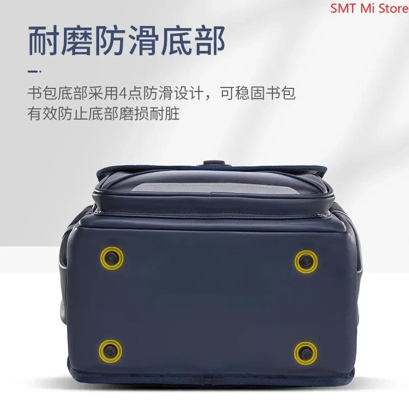 Imagem -03 - Xiaomi Youpin Clarear Acima da Escola Primária Estudantes Flip Grande-capacidade à Prova Impermeável Água 612 Anos de Idade Criança Bolsa de Espaço Crianças Mochila Quente