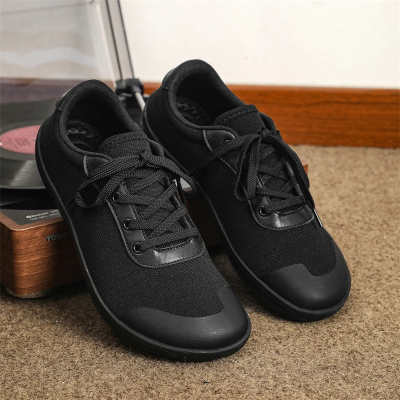 Sepatu Kaki Lebar Wanita/Pria Sepatu Kasual Gaya Minimalis Sepatu Jalan Luar Ruangan Tersebar Sepasang Sepatu Pergelangan Kaki Terbaik Sepatu Kets