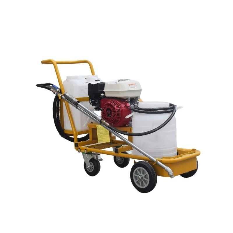 Mini Hand Push Emulsified Asphalt Spreading Tool For Highway Pavement Daily Maintenance Road Bitumen Distribute Working Tools