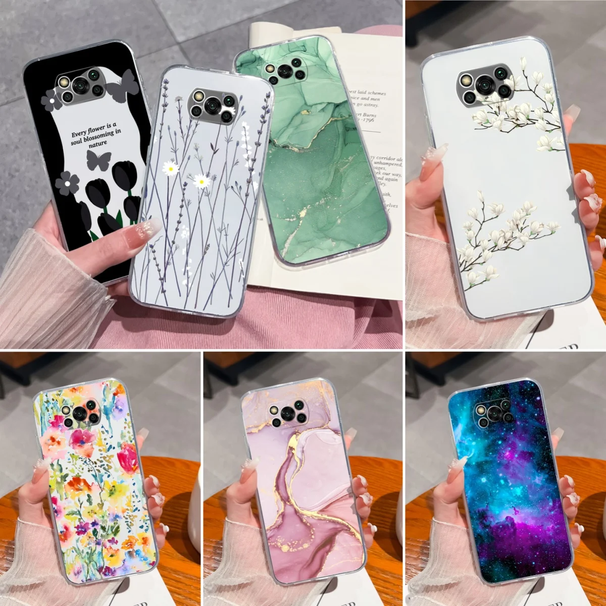 For Poco X3 Pro GT Case Creative Fun Soft TPU Silicone Clear Anti Choc Phone Back Cover For Poco X 3 Pro GT X3Pro X3GT NFC Funda