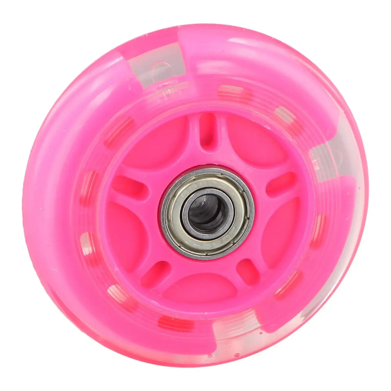 Mute Wheel Light para Scooter, PU + peças de metal, Flash piscando para criança, alta qualidade, acessórios de brinquedo quente, 80mm, 1Pc