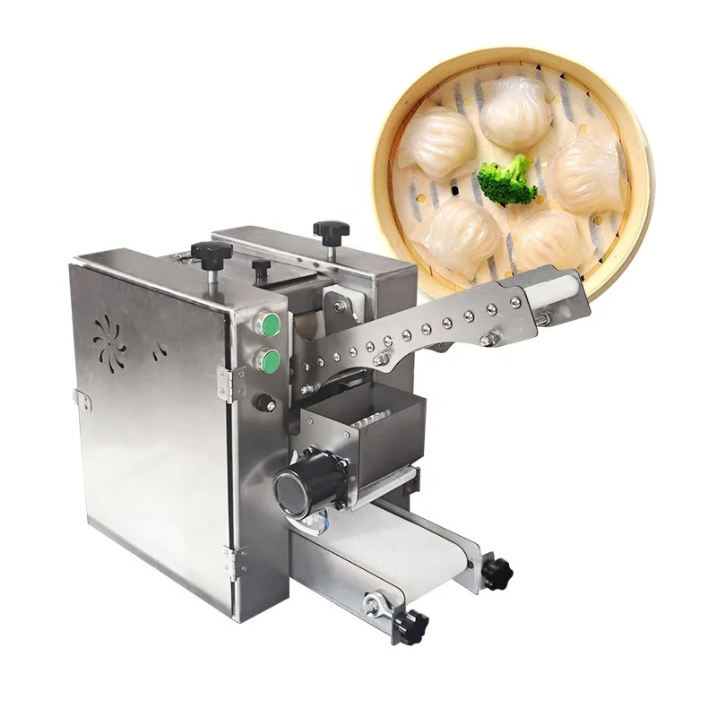 Máquina automática multifunción para envolver dumplings de camarones, máquina para envolver Wonton, máquina para hacer dumplings de camarones de cristal