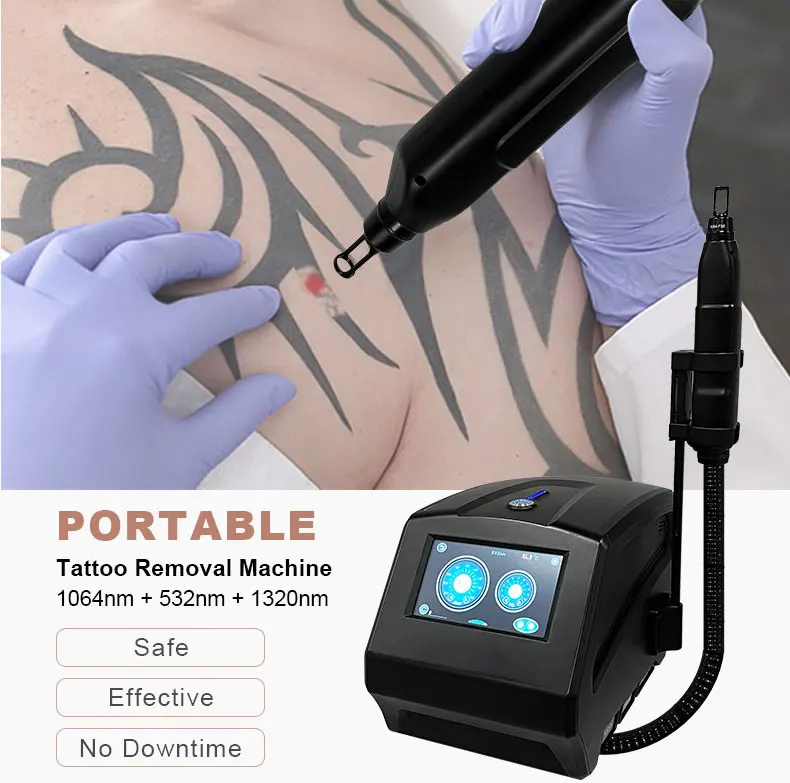 Tattoo Remove And Eyebrow Washing Laser Light Machine