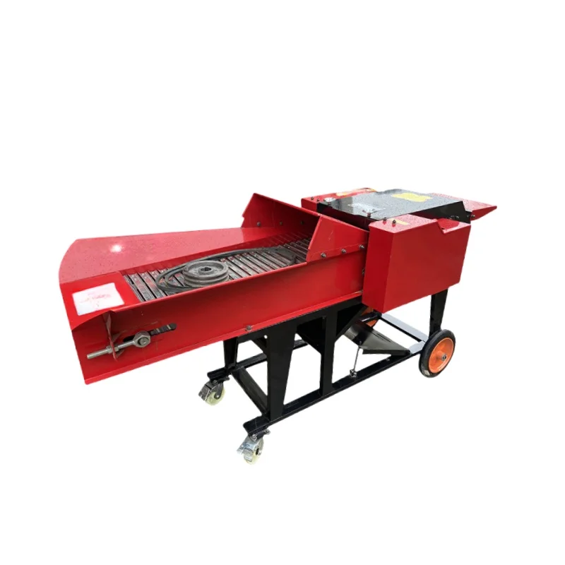 كفاءة عالية ثنائي الغرض كسارة قش الذرة الرطب الجاف لمحرك تغذية الأغنام الماشية الأساسية حالة جديدة قطع العشب سحق #2