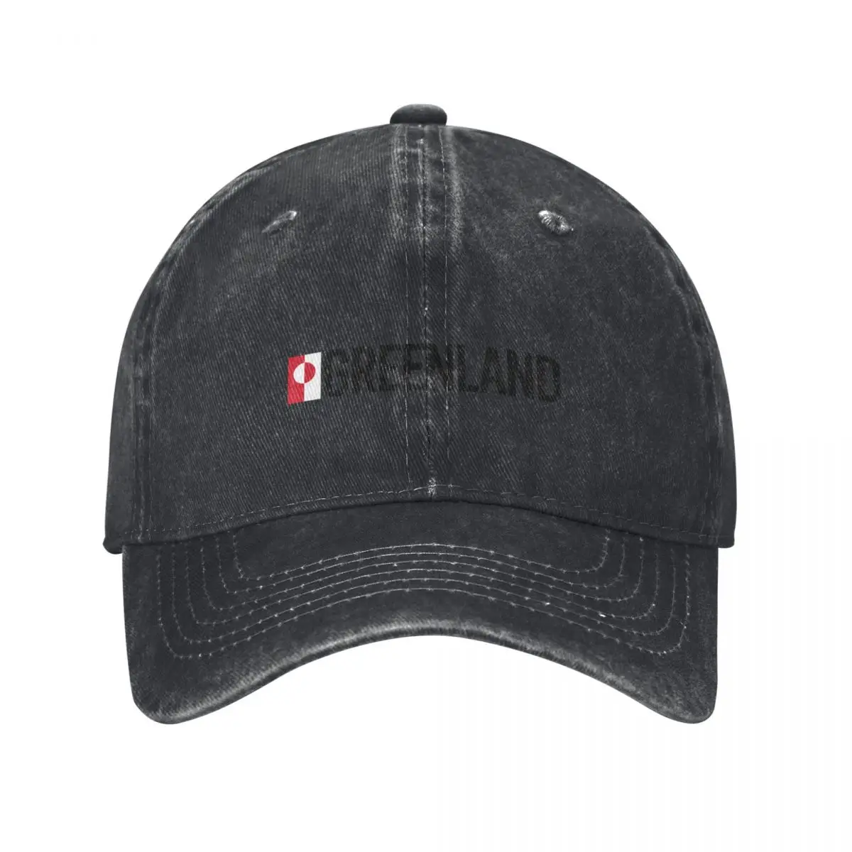 Greenland Country Flag collection Baseball Cap derby hat Trucker Cap Men Golf Wear Women's