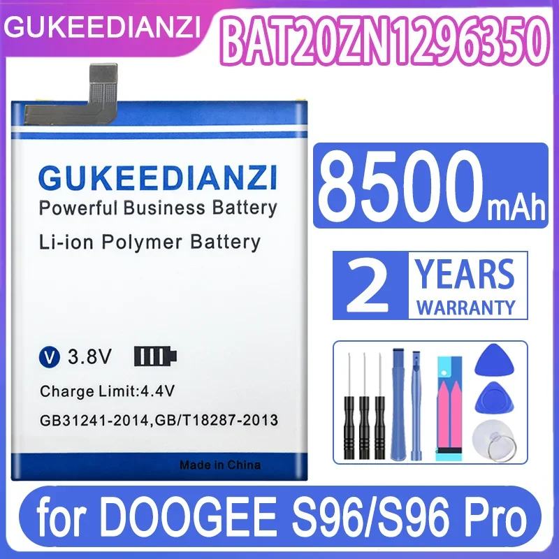 

Сменный аккумулятор GUKEEDIANZI BAT20ZN1296350 8500 мАч для DOOGEE S96/S96 Pro/S96Pro