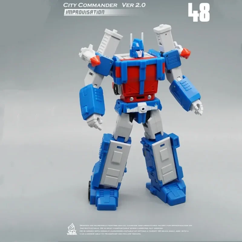 MFT Transformation MF48 MF-48 Ultra Magnus UM Ver2.0 City Commander Action FIgure Robot Toys with Box in Stock