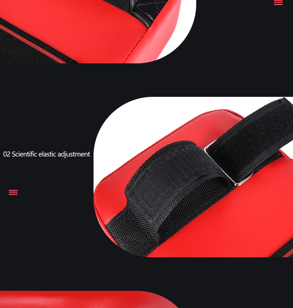 1-teiliges Box-Fußziel, Handzielpolster, MMA-Muay-Thai-Pads zum Treten von Taekwondo, Boxtrainingsausrüstung für Kinder und Erwachsene – Detail 6