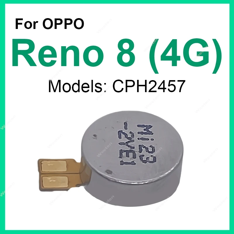 For OPPO Reno 8 T 10 10Pro 11+ Pro 12 Pro Vibration Motor Small Vibrator DC Motor with Connector Repair Accessory Parts