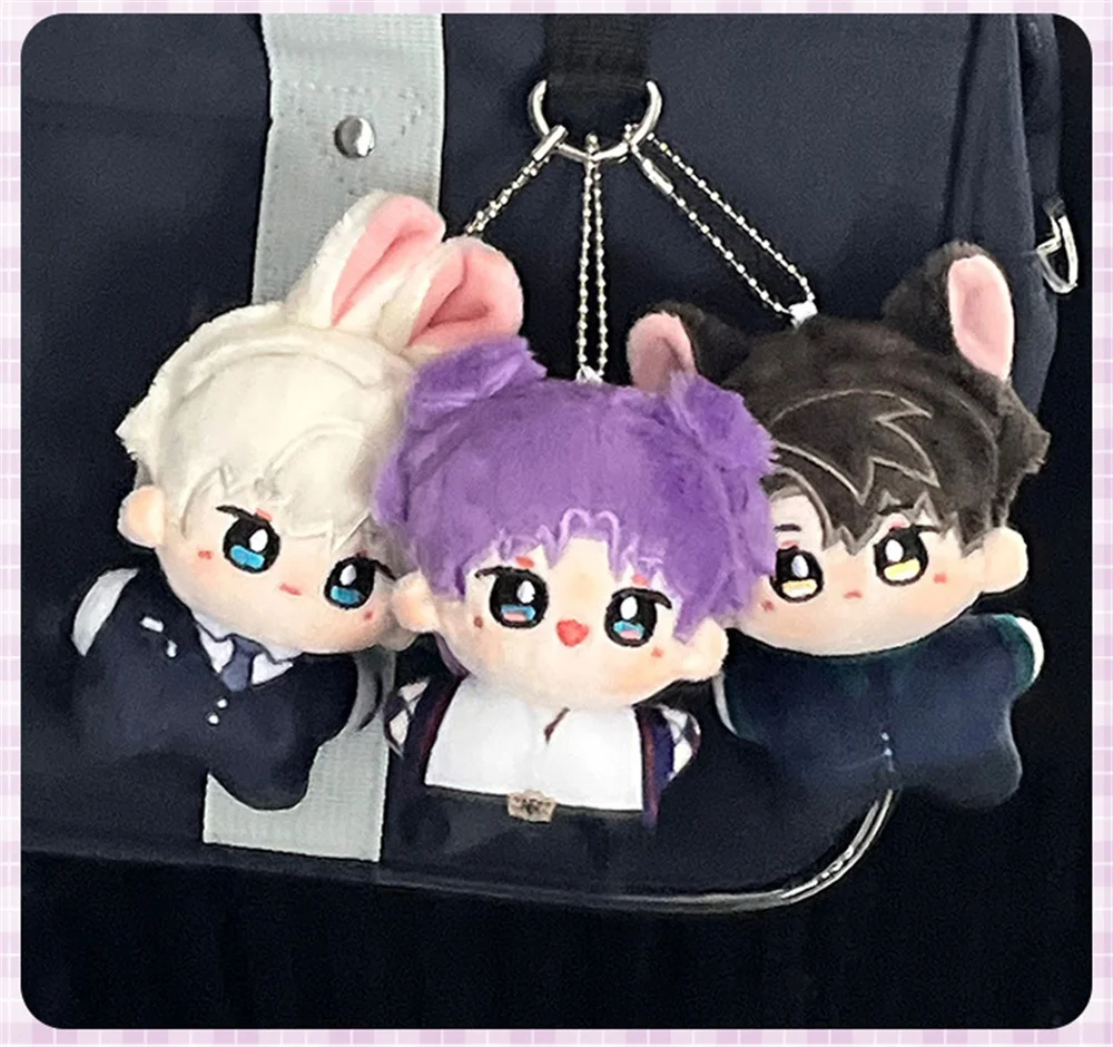 12cm Paper Game Love and Deepspace Plush Doll Keychain Xavier Sylus Bag Accessories Rafayel Zayne Fans Collection Gift