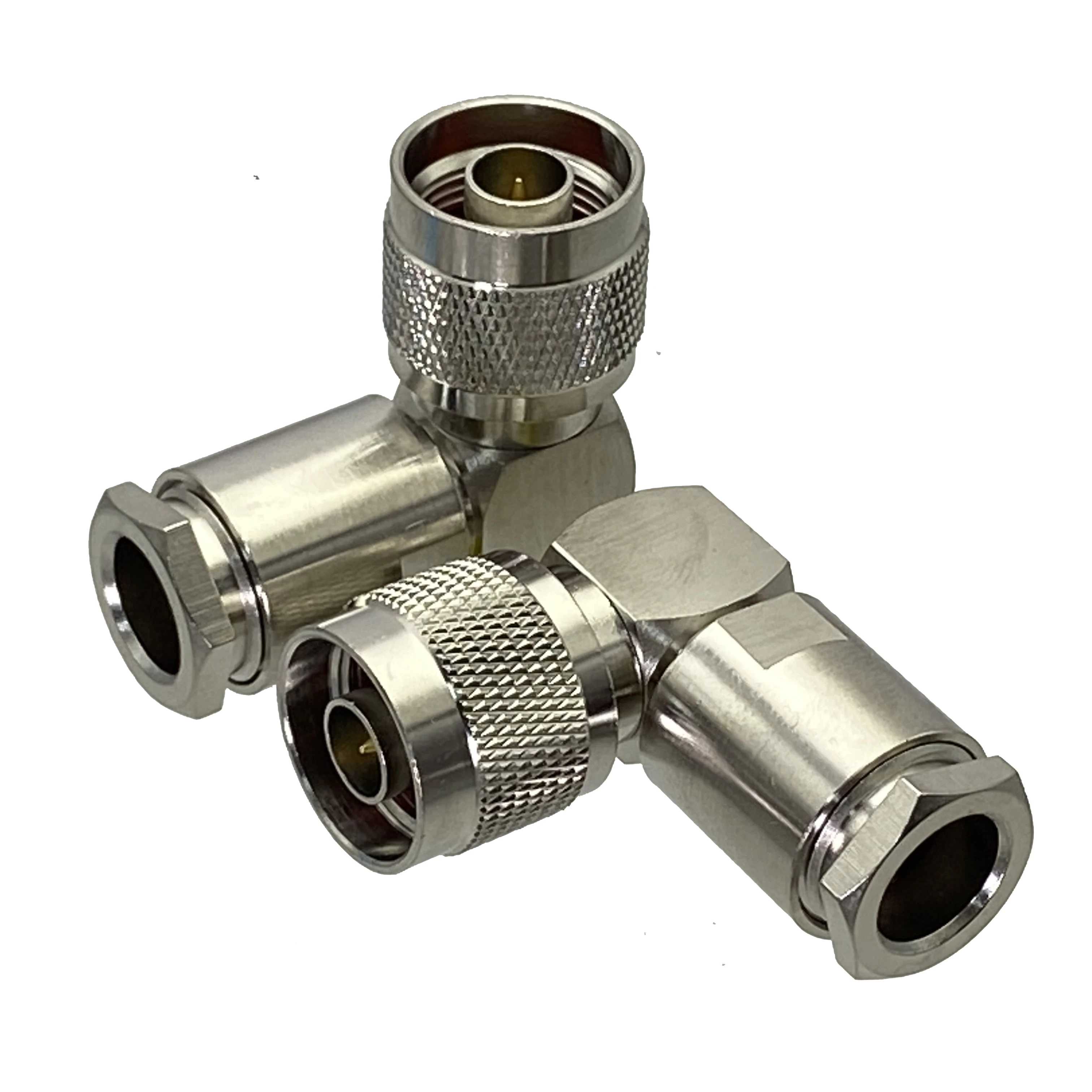 

10Pcs Connector N Male plug Right angle Clamp RG8 LMR400 Cable RF Adapter Coaxial High Quanlity