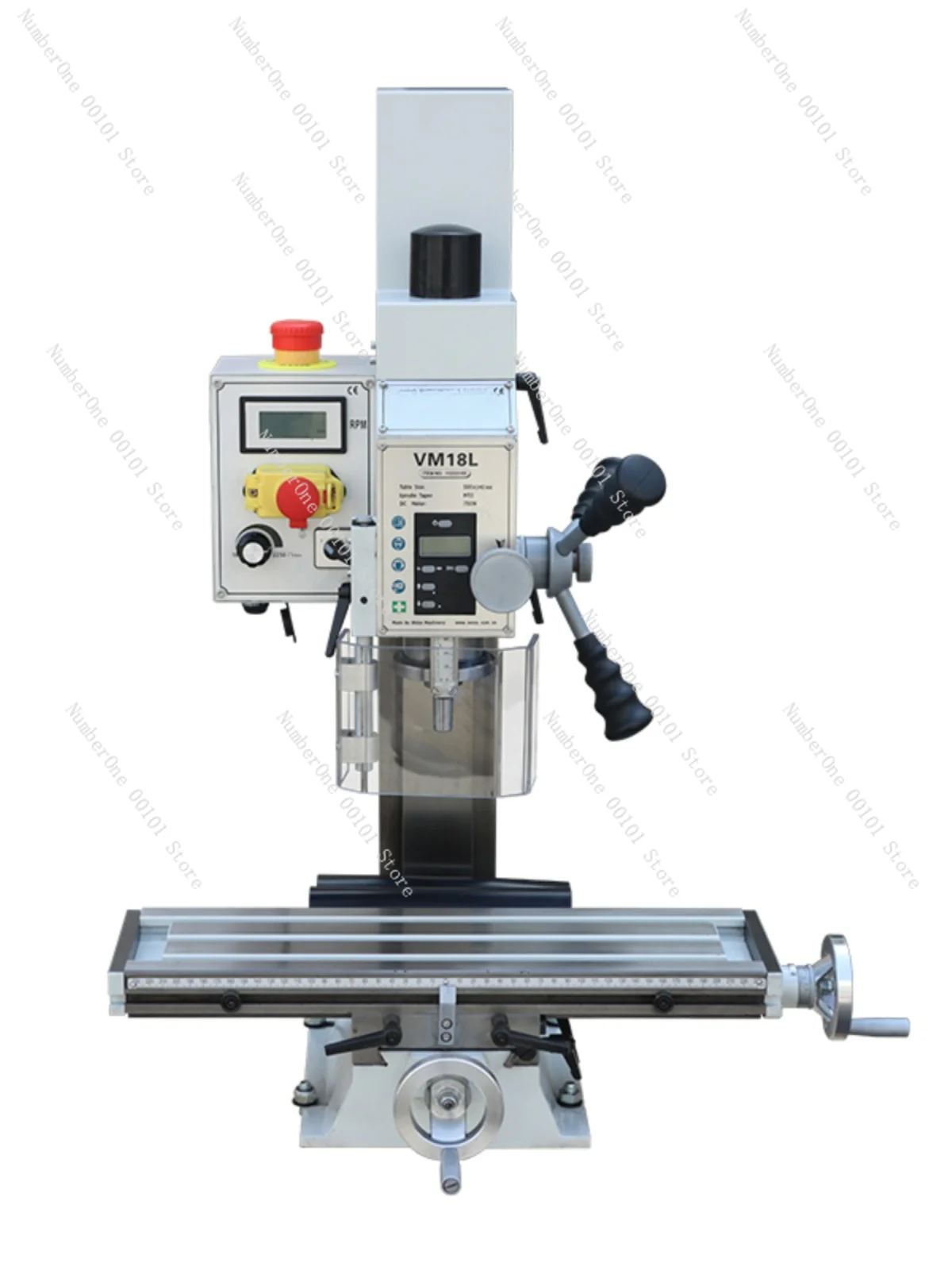 Household Small Milling Machine High-Precision Metal Digital Display Drilling and Milling Machine Vm18l