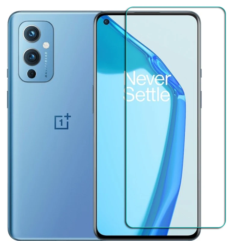 Vidrio templado para OnePlus 9 6,55 "OnePlus 9 1 + 9 LE2113, película protectora, Protector de pantalla, cubierta de teléfono