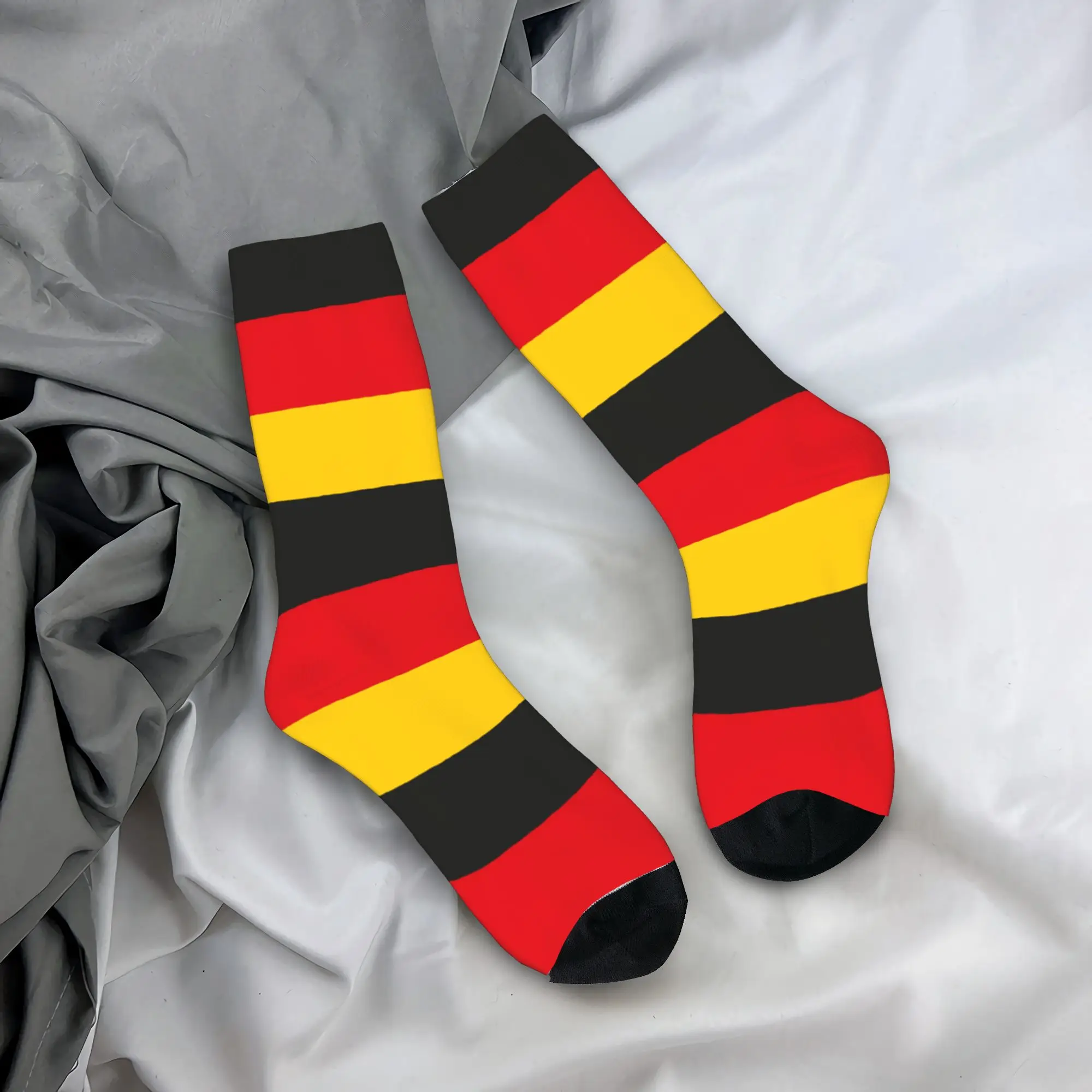 Calzini personalizzati con stampa carina bandiera dell'impero tedesco per uomo donna calzini elasticizzati estate autunno inverno bandiera navale calzini patriottici