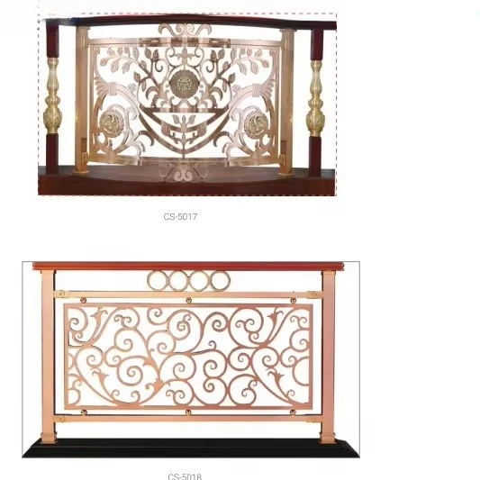 

Современный Декоративный Алюминиевый Перила для Лестниц с Безопасными Стеклянными Элементами (CJ)