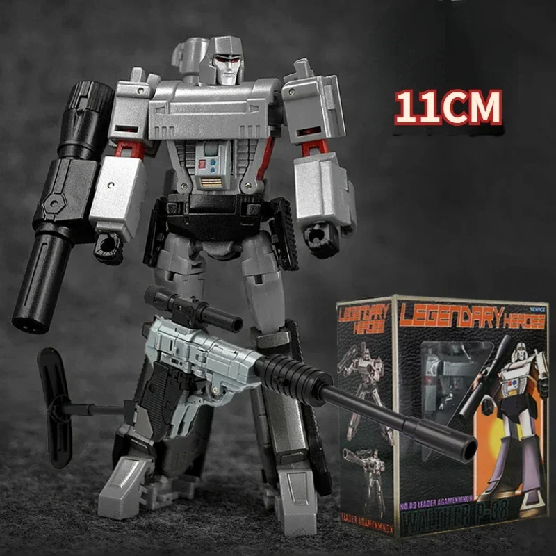 In Stock Transformers Toy NewAge NA 11cm No.09 Leader Agamemnon WALTHER P-38 Action Figure Toy for Collection