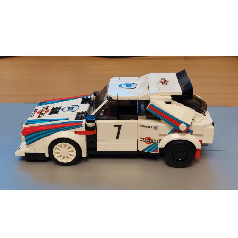 

MOC-161240 Новая классическая культовая модель спортивного гоночного автомобиля 1990-х годов, 419 деталей, игрушка в подарок на день рождения для мальчиков и детей